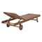 Alaterre Furniture Caspian Eucalyptus Wood Outdoor Lounge Chair, Set of 2 ANCP022EBO - alternate 2